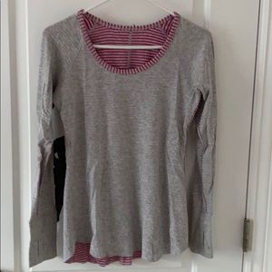 Lululemon reversible shirt size 6 tag removed
